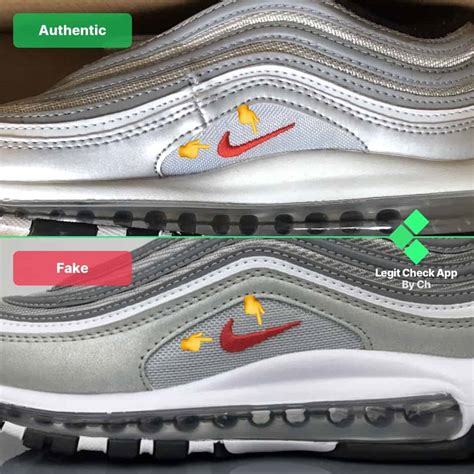 fake nike airmax 97 vs real|nike air max 97 counterfeit.